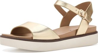 Blondo Rifkin Womens Sandals Gold Leather : 6.5 M