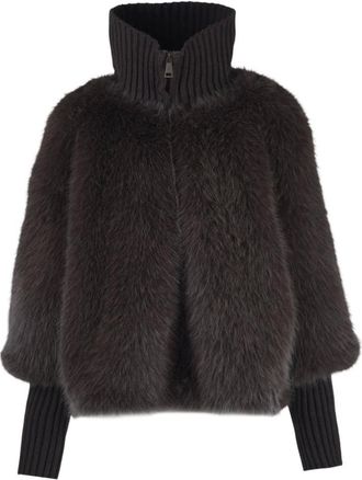Souvenir Giacche in ecopelliccia e montone - - Jackets - Donna - Marrone - S