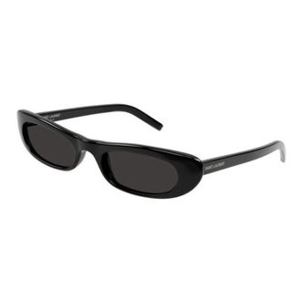 Saint Laurent SL 557 Shade Zonnebril - unisex - Zonnebrillen - Zwart - 53 MM - Nylon - Accessoires