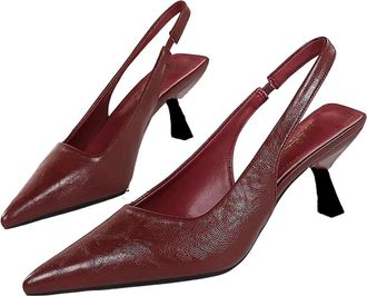 Generic Women Suede High Heel Pumps Summer Casual Hollow Out Pointed Toe Office Dress Shoes