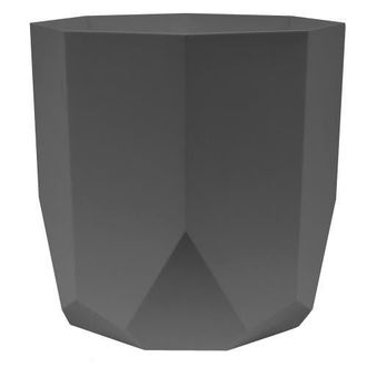 Bloem 8 Inch Tuxton Hexagon Small Resin Planter, Charcoal in Gray at Nordstrom