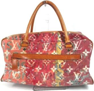 Louis Vuitton Pre-owned Handbags, female, Multicolor, Size: ONE SIZE Pre-owned Graphic Patterned Satchel Bag