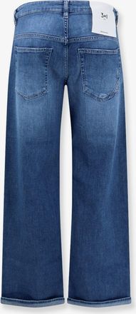 3x1 Womens Jeans Charlie Blue Denim Cotton