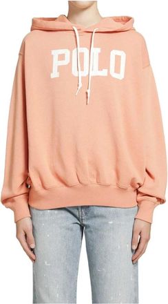Polo Ralph Lauren Hoodies & sweatvesten, Dames, Oranje, S, Hoodies
