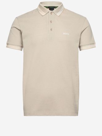 HUGO BOSS Baumwoll-Piqu&eacute;-Poloshirt mit Logo