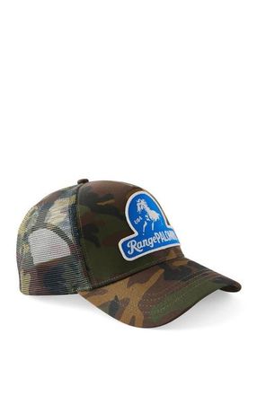 Cotton On Mens Trucker Hat in Camo Range Palomino at Nordstrom