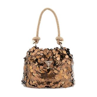 Guess Holiday Shine Mini Handbag - female - Guess - Handbags - Brown - ONE SIZE - Bags