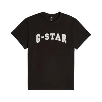 G-Star Grafisch Logo T-shirt - Heren - T-shirts - Zwart - XL - Katoen - Tops