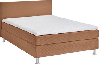 Atlantic Home Collection Boxbett »Edison« inkl. Bonnellfederkern-Matratze und Topper