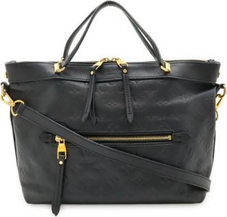 Louis Vuitton Black Noir Monogram Empreinte Handbag Shoulder Bag Tote Bag (Pre-Owned)