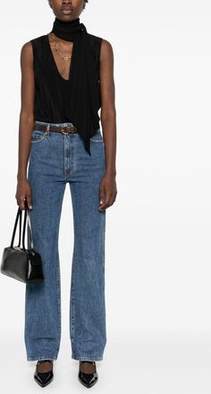 Khaite Danielle Boone Jeans - Blue