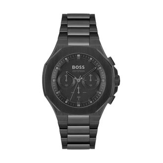 HUGO BOSS Taper Chronograaf Horloge - unisex - Accessoires - Zwart - Maat: ONE Size