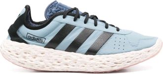 adidas Sneakers, male, Blue, 8 1/2 UK, Blue Chunky Trainers with 3-Stripes