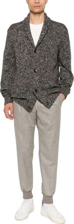Tagliatore Heren, Truien, Bruin, Maat: XL Wol