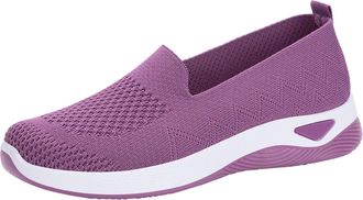 Generic Womens Trainers Wide Fit Ladies Breathable Mesh Walking Running Shoes Comfortable Arch Support Soft Sole Athletic Tennis Sneakers Non Slip Shoes for W