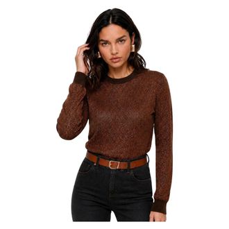 Kocca Dames, Truien, Bruin, Maat: XS Wol
