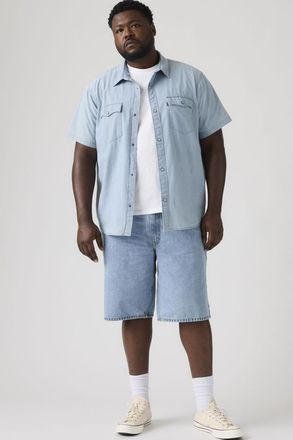 Levi's Shorts holgados 469 (tallas grandes) - Hombre - 44 - Azul / Light Run Short