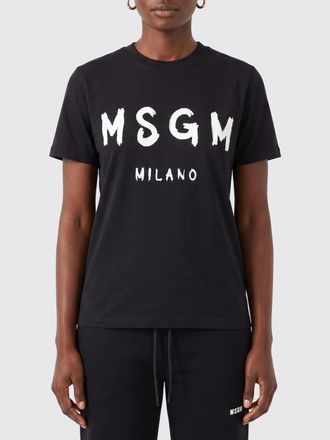 Msgm T-shirts in cotone con logo