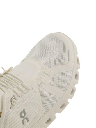 On Running Womens Sneakers Cloud 6 White Recycled Polyester Trainers