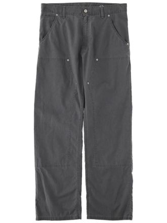 Maison Margiela Straight-Leg Grey Casual Pants with Five-Pocket Design