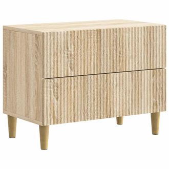 vidaXL Armario De Noche Con Caj&oacute;n Roble Sonoma 62 X 34,5 X 48 Cm Vidaxl