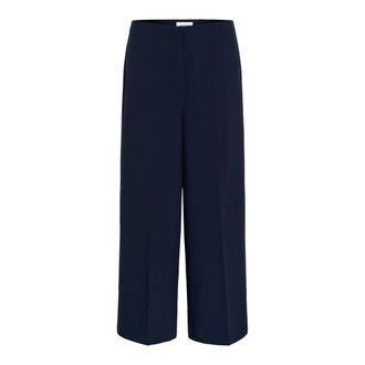 Soaked In Luxury SLCorinne Wide Pants - Dames - Broeken - Blauw - Maat: XL