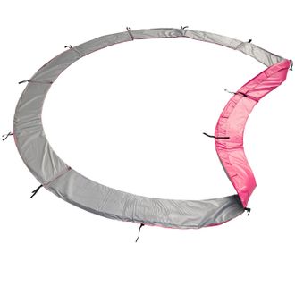 Happy Garden Happy Garden - Alfombra De Protecci&oacute;n Reversible Para Cama El&aacute;stica &Oslash;180cm Cairns Gris/rosa