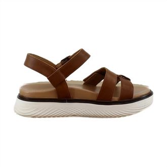 Vionic Womens Solana Strappy Platform Sandals In Tan