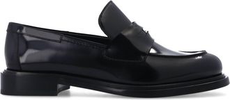 Ferragamo Womens Penny Loafers In Black