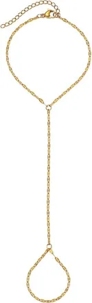 Adornia Tarnish Resistant 18K Gold Plated Hand Chain at Nordstrom Rack
