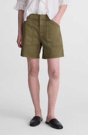 Madewell Essex Utility Shorts in Faded Ivy at Nordstrom, Size 26