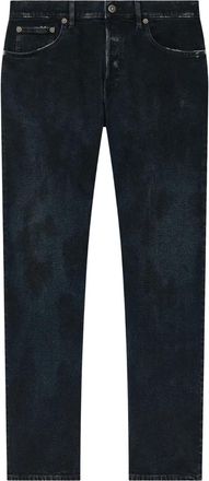 Golden Goose Jeans slim con cinque tasche - Blu