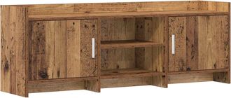 vidaXL Mueble De Tv 130 X 33 X 47 Cm Madera Envejecida Vidaxl