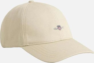 GANT Mens Cotton Twill Baseball Cap, Putty - Tan