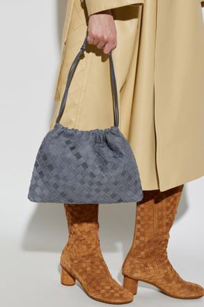 Bottega Veneta Suede Bag, Womens, Blue