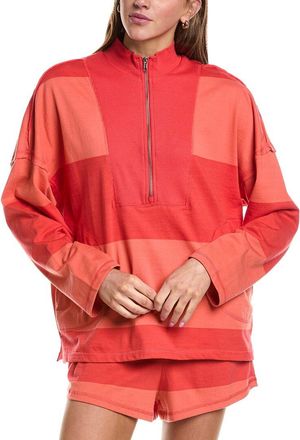 RD Style Rd Style Camille Stripe Heavy Jersey 1/2-Zip Pullover