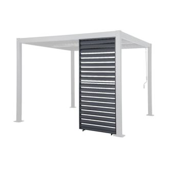 Sweeek Panel para p&eacute;rgola bioclim&aacute;tica de aluminio de 1m, antracita