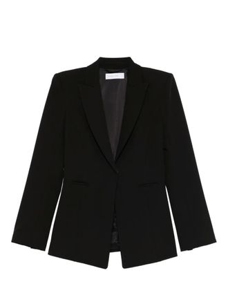 Patrizia Pepe single-breasted blazer - women - Fabric - 38 - Black
