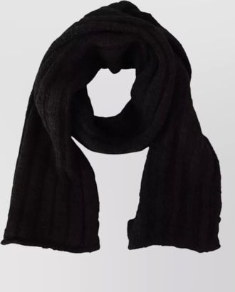 Dolce & Gabbana virgin wool cable-knit scarf