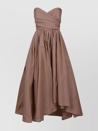 Pinko off-shoulder asymmetric mini dress