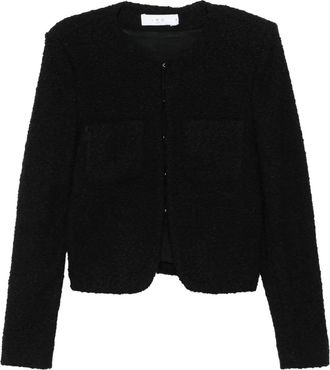 Iro bouclé jacket - Black