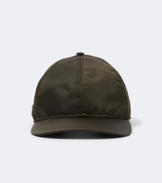 Prada Re-Nylon logo baseball cap