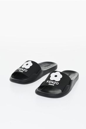 Kenzo Rubber Slides with Contrast Logo size 35