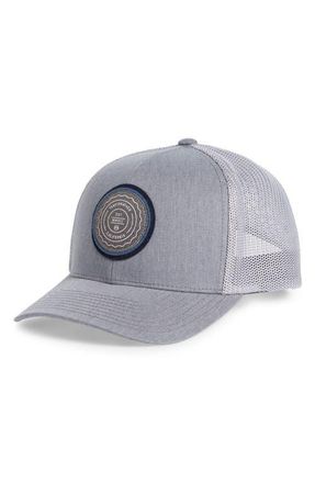 Travis Mathew The Patch Trucker Hat in Heather Grey at Nordstrom