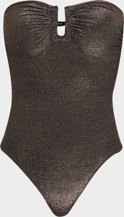 Ulla Johnson Monterey Strapless One-Piece Swimsuit