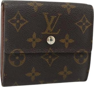 Louis Vuitton Pre-owned Wallets, female, Brown, Size: ONE SIZE Pre-owned Trifold Wallet