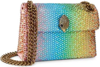 Kurt Geiger Mini Kensington Fabric Convertible Crossbody Bag in Pink/open Miscellaneous at Nordstrom