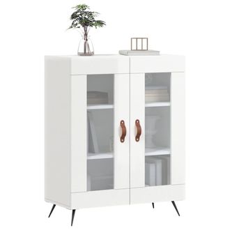 Berkfield Home Sideboard High Gloss White 69.5x34x90 cm Engineered Wood