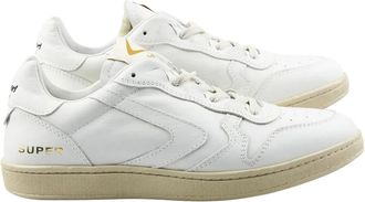 Valsport Super Sneaker - Heren - Sneakers - Wit - 40 EU - Katoen - Schoenen
