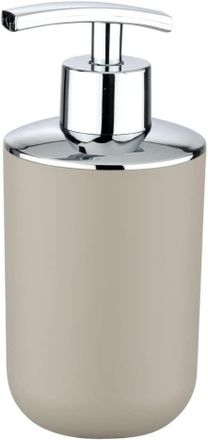 OEM Dispensador De Jab&oacute;n L&iacute;quido, Soporte Para Jab&oacute;n L&iacute;quido, Brasil, Color Topo, Pet Irrompible, 320 Ml, 7,3 X 16,5 X 9 Cm